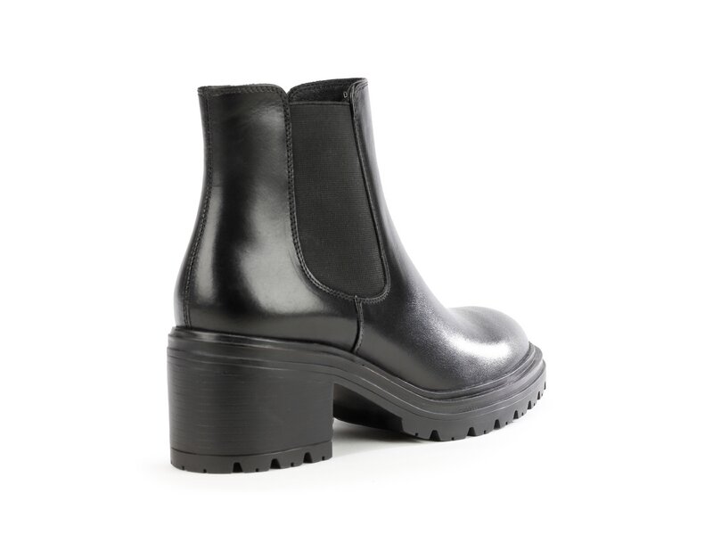 Geox - D DAMIANA G - VIT.LISCIO - Schwarz 