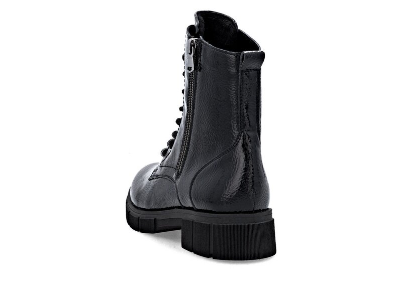 Remonte - Schnürstiefel D2S72 - Schwarz 