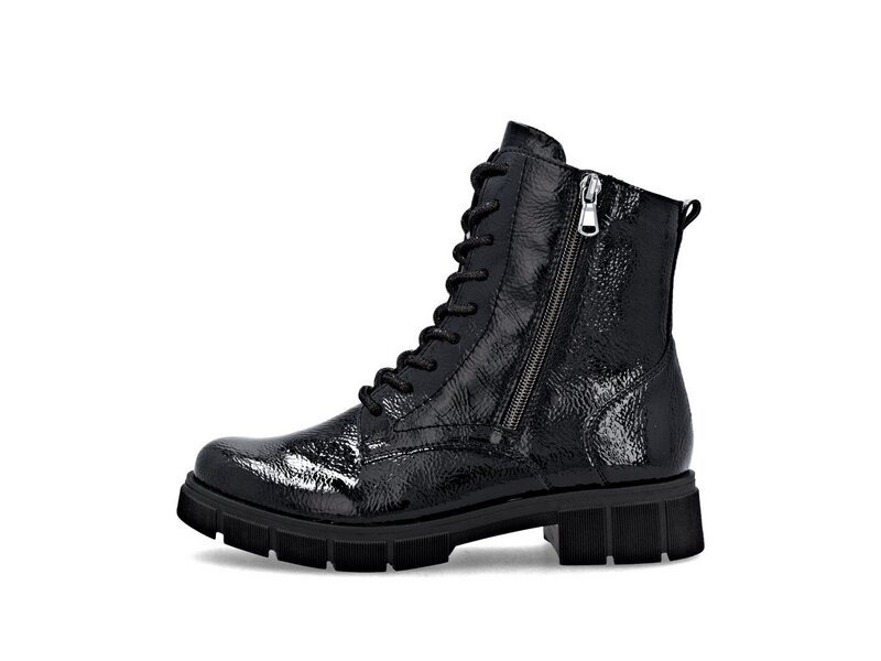 Remonte - Schnürstiefel D2S72 - Schwarz 