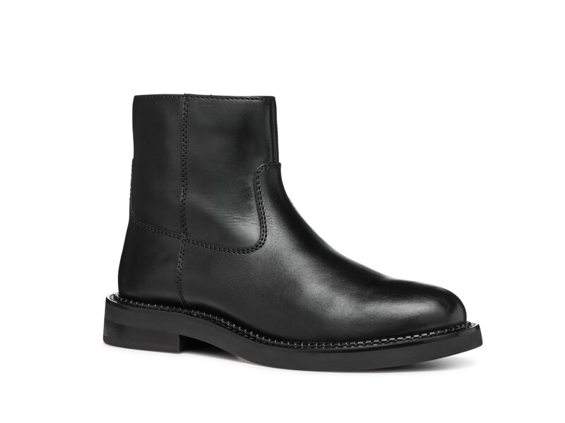 Geox - D SERILDA B - VIT.LISCIO - Schwarz 