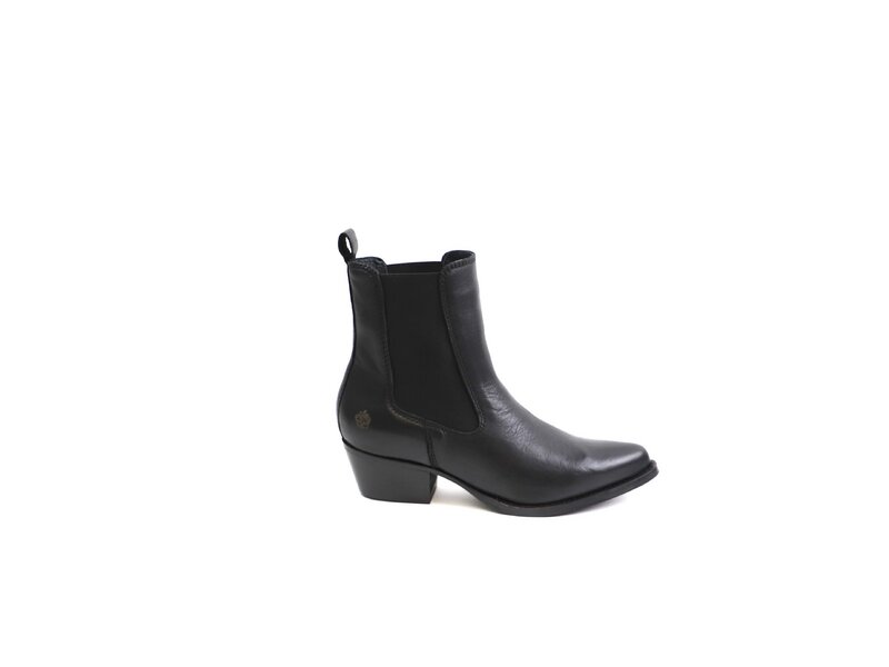 Apple of Eden - Western Chelsea Boot - EMBER 1 BLACK - Schwarz 