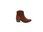 Apple of Eden - Western Ankle Boot - EVIE 51 RUST - Braun 