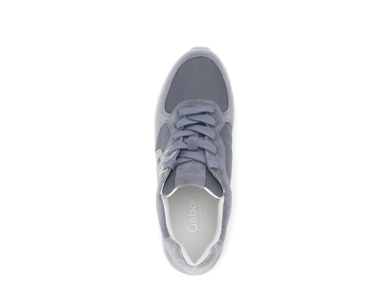 Gabor - Schnürhalbschuhe - Blau 