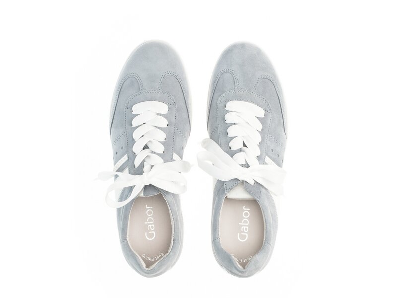 Gabor - Schnürhalbschuhe - Blau 