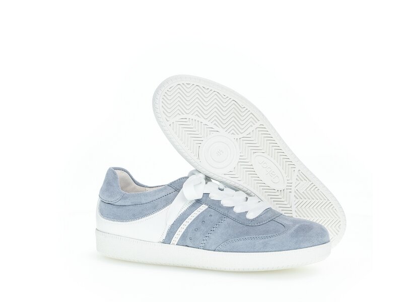 Gabor - Schnürhalbschuhe - Blau 
