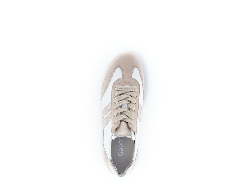 Gabor - Schnürhalbschuhe - Beige 
