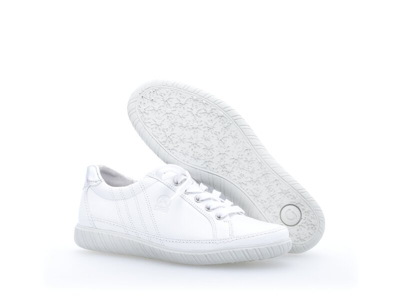 Gabor - Schn&uuml;rhalbschuhe - Wei&szlig; 
