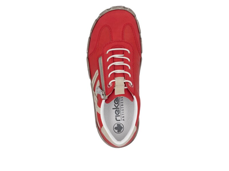 Rieker - Halbschuhe - Rot 