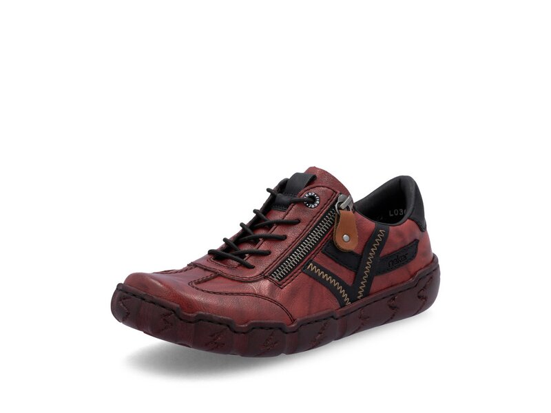 Rieker - Slipper: Corrales - Rot 