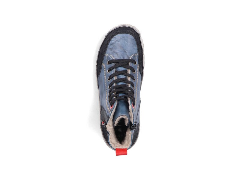 Rieker - Stiefel: Wildebuk/Nepal - Blau 