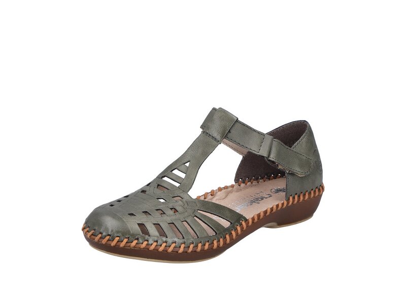 Rieker - Halbschuhe - Grün 