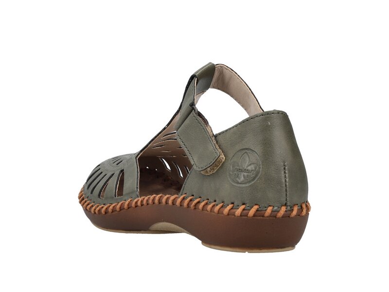 Rieker - Halbschuhe - Grün 