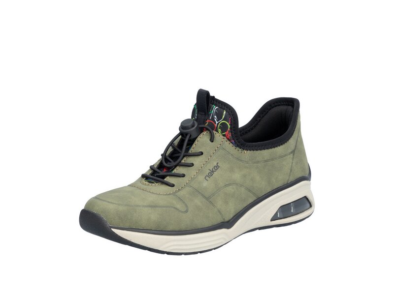 Rieker - DA-Halbschuhe - M5651-54 - Gr&uuml;n 