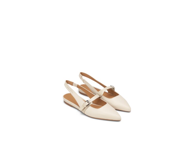 Marc O'Polo - FLAT SANDAL - Weiß 