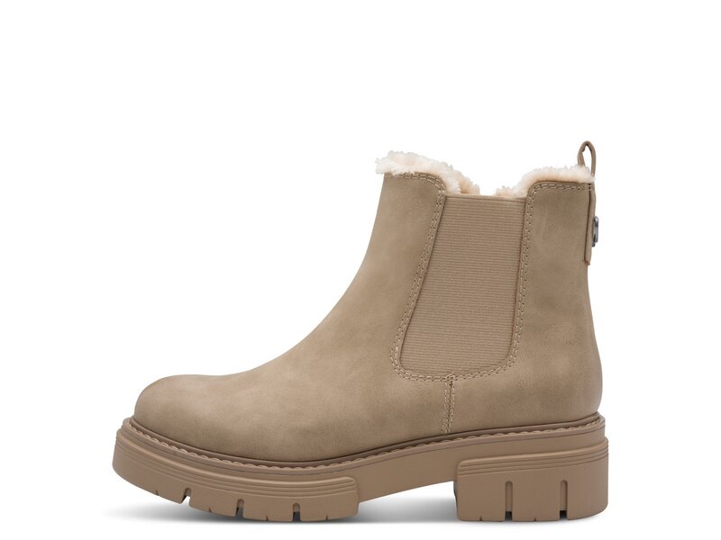 Marco Tozzi - Stiefel: Chelsea Boot - Beige 