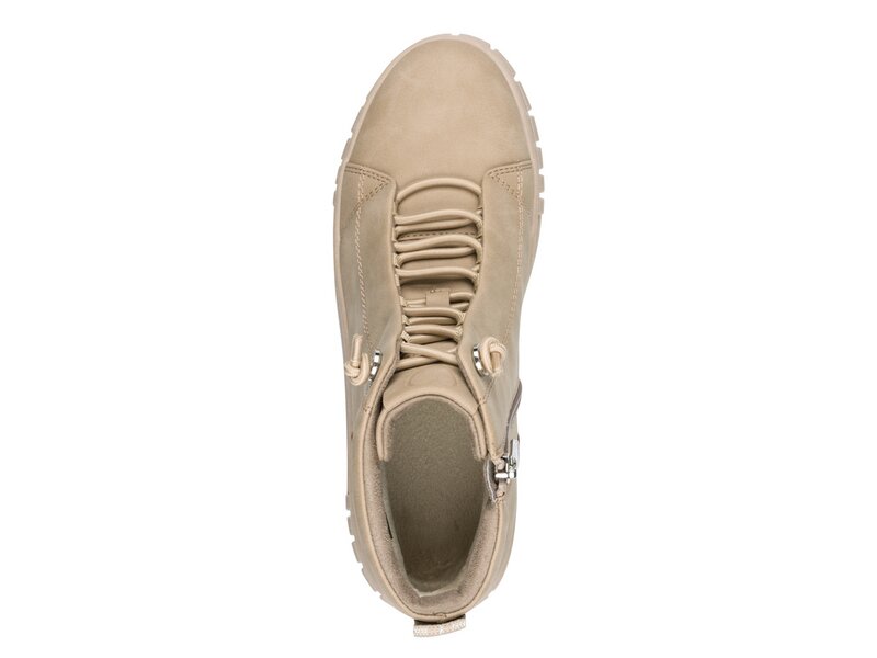 Marco Tozzi - Schnürstiefel - Beige 