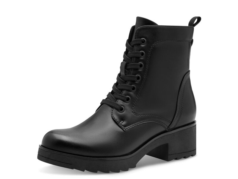Marco Tozzi - Lace Up Ankle Boot - Schwarz 