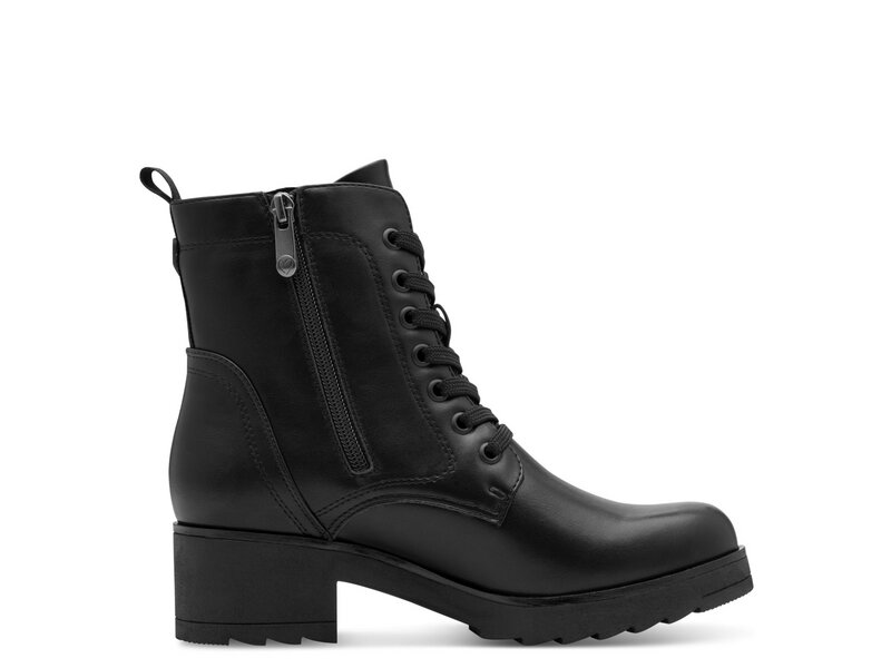 Marco Tozzi - Lace Up Ankle Boot - Schwarz 
