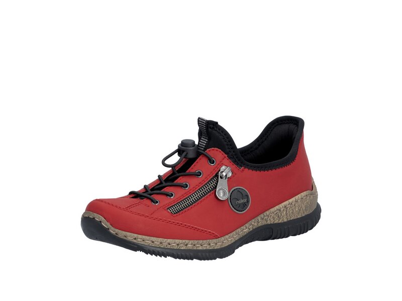 Rieker - DA-Halbschuhe - N3267-33 - Rot 