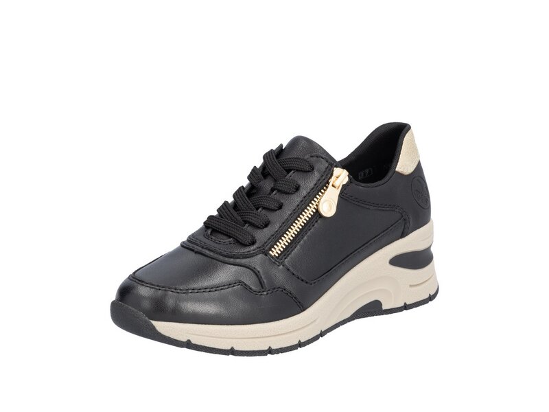 Rieker - DA-Halbschuhe - N9301-00 - Schwarz 