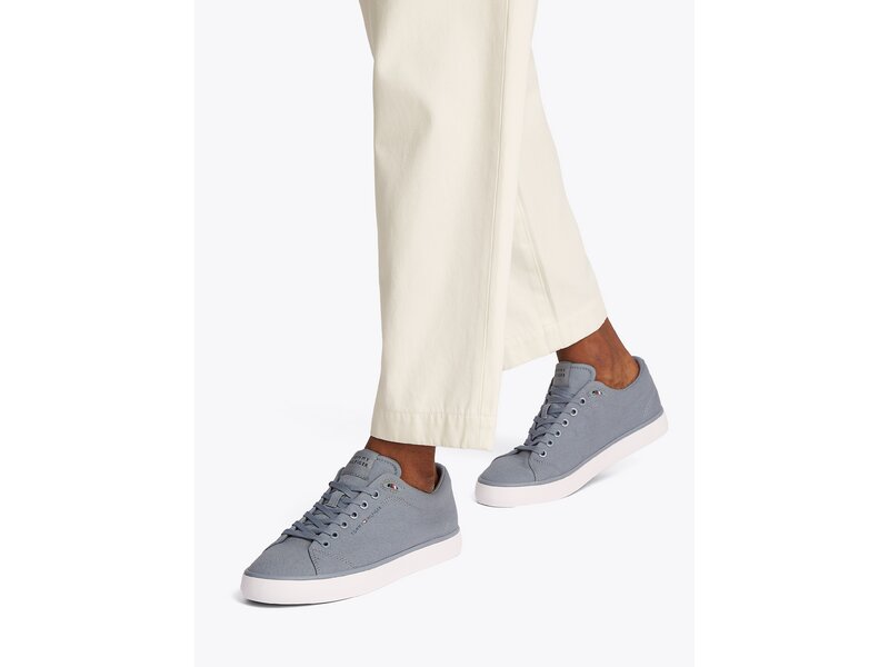 Tommy Hilfiger - TH HI VULC LOW CORE CANVAS - Grau 