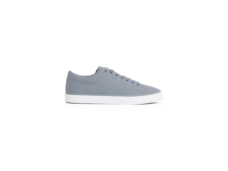Tommy Hilfiger - TH HI VULC LOW CORE CANVAS - Grau 