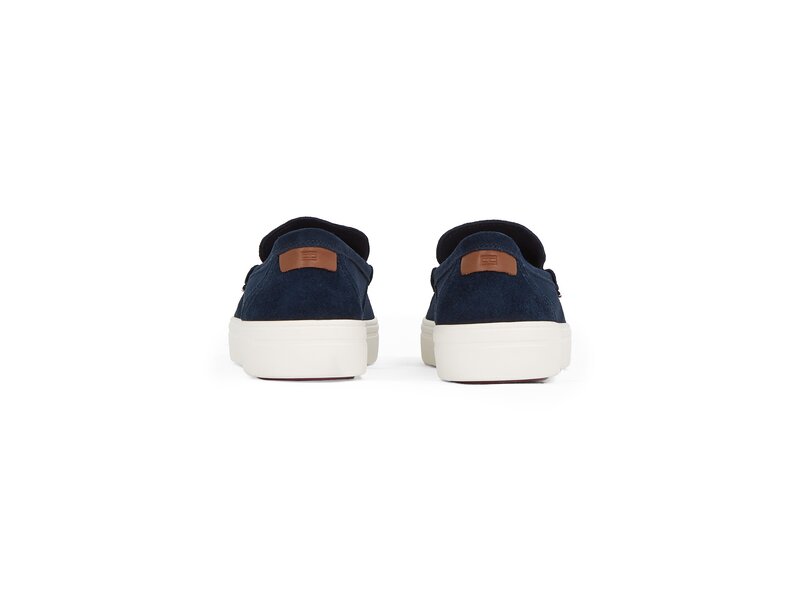 Tommy Hilfiger - MODERN LIGHT HYBRID SUEDE LOAFER - Blau 