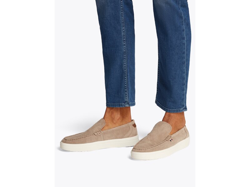Tommy Hilfiger - MODERN LIGHT HYBRID SUEDE LOAFER - Beige 