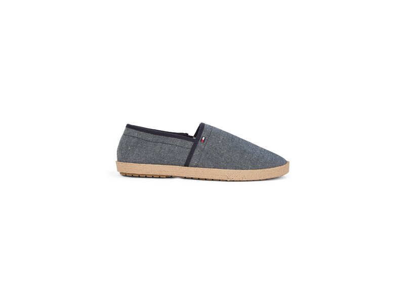 Tommy Hilfiger - HILFIGER CHAMBRAY ESPADRILLE - Blau 