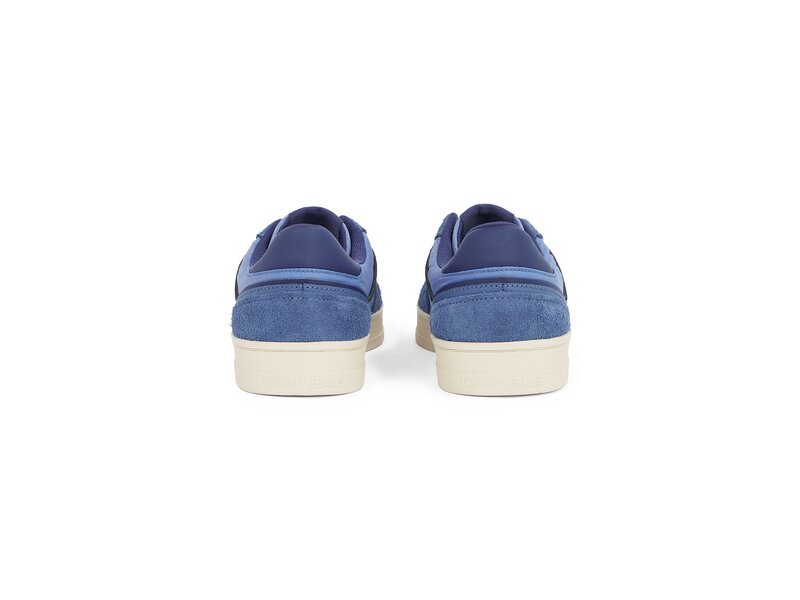 Tommy Hilfiger - TH HI VULC LOW CORE CHAMBRAY - Blau 