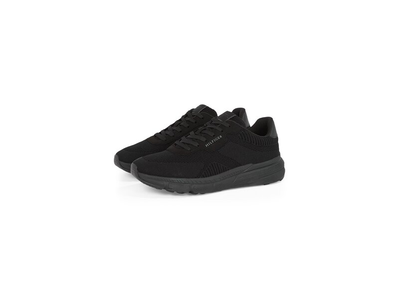 Tommy Hilfiger - LIGHTWEIGHT RWB KNIT - Schwarz 