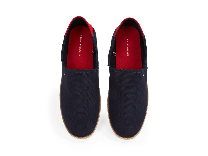 Tommy Hilfiger - HILFIGER ESPADRILLE CORE TEXTILE - Blau 