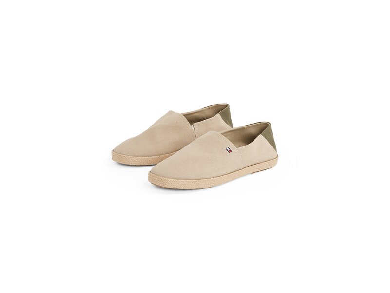 Tommy Hilfiger - HILFIGER ESPADRILLE CORE TEXTILE - Beige 