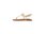 Tommy Hilfiger - METALLIC LEATHER THONG SANDAL - Gold 