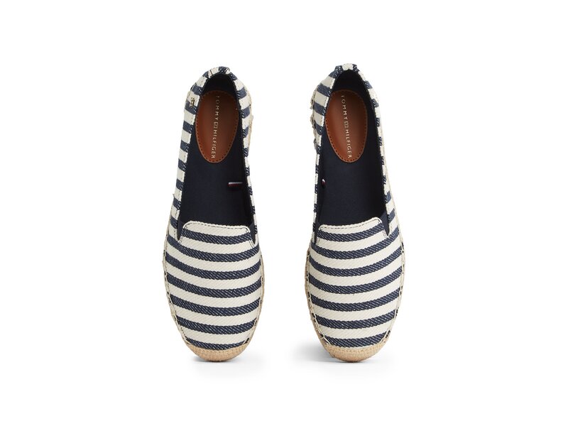 Tommy Hilfiger - NAUTICAL STRIPE ESPADRILLE - Blau 