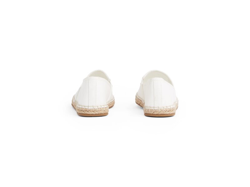 Tommy Hilfiger - FLAG CANVAS ESPADRILLE - Weiß 