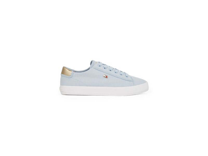 Tommy Hilfiger - VULC CANVAS LACE UP SNEAKER - Blau 