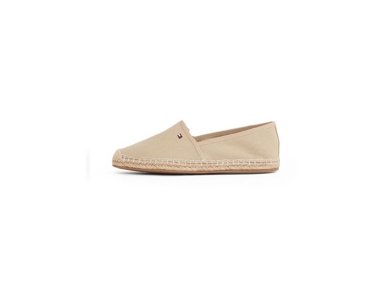 Tommy Hilfiger - FLAG CANVAS ESPADRILLE - Beige 