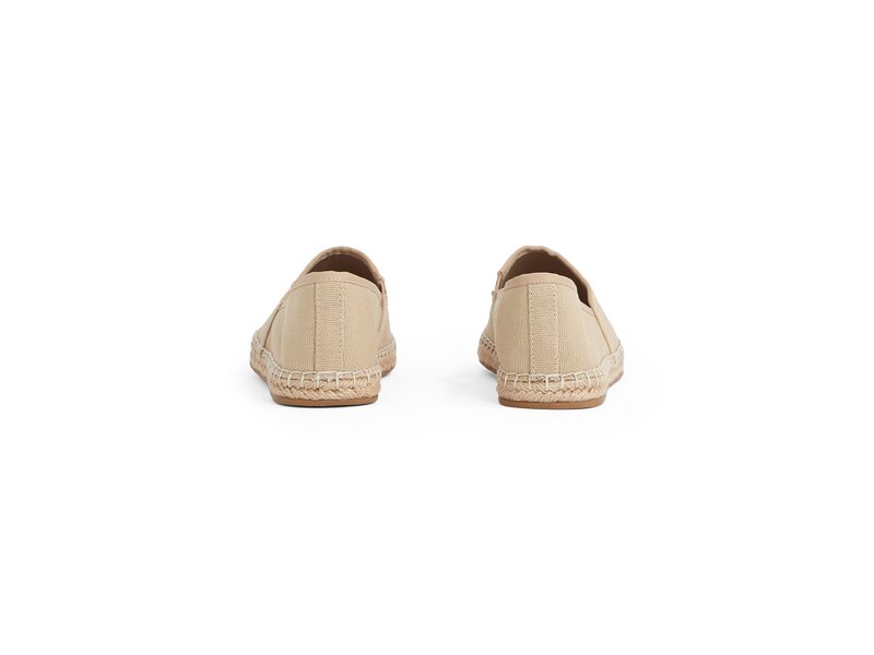 Tommy Hilfiger - FLAG CANVAS ESPADRILLE - Beige 
