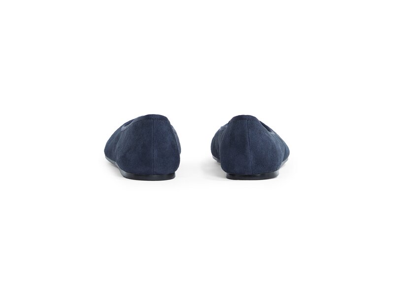 Tommy Hilfiger - TH HARDWARE SUEDE BALLERINA - Blau 