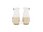 Tommy Hilfiger - FLAG CLOSED TOE MID WEDGE ESPAD - Weiß 