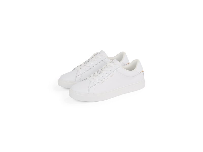 Tommy Hilfiger - ESSENTIAL COURT SNEAKER - Weiß 
