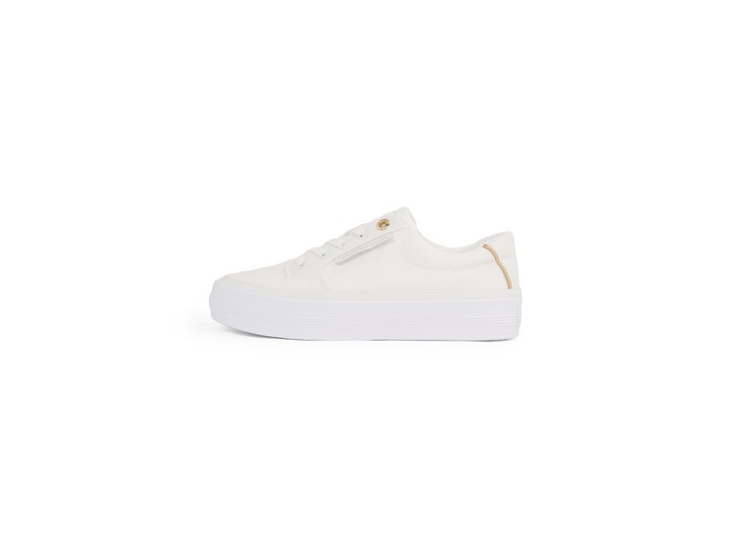 Tommy Hilfiger - ESSENTIAL VULC TEXTILE SNEAKER - Weiß 