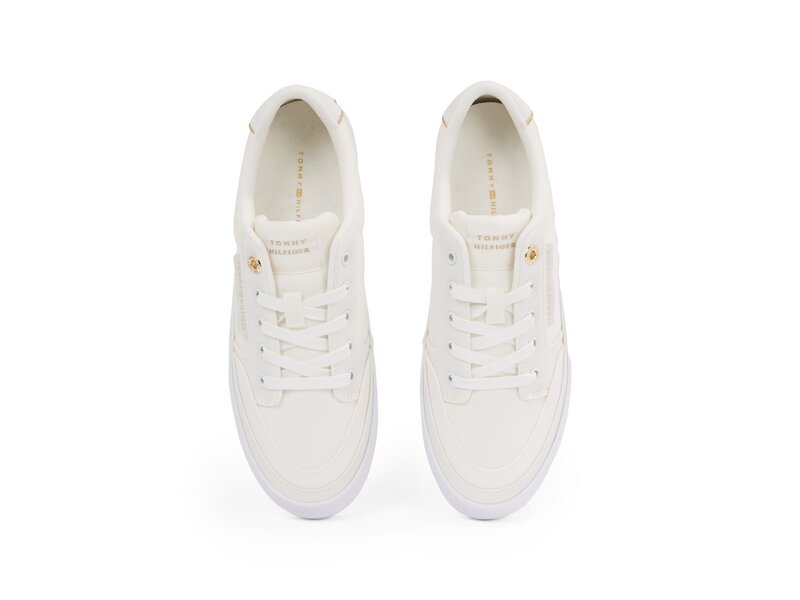 Tommy Hilfiger - ESSENTIAL VULC TEXTILE SNEAKER - Weiß 