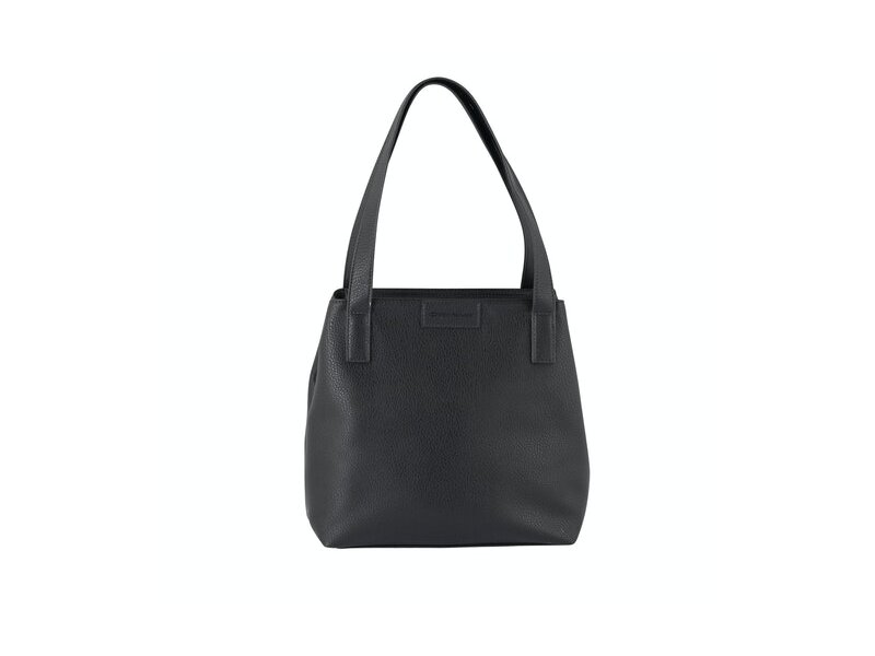 TOM TAILOR - Shopper Miri Zip - 24400 60/60 - Schwarz 