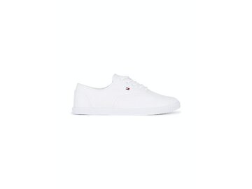 Tommy Hilfiger - Canvas Lace Up Sneaker - FW0FW07805/YBS - White