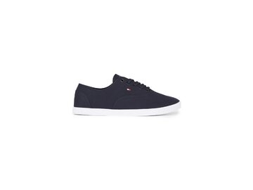 Tommy Hilfiger - Canvas Lace Up Sneaker - FW0FW07805/DW6 - Space Blue