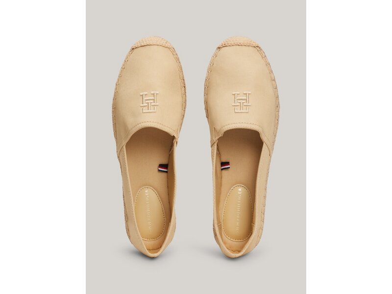 Tommy Hilfiger - Embroidered Flat Espadrille - FW0FW07721/ACR - Harvest Wheat 