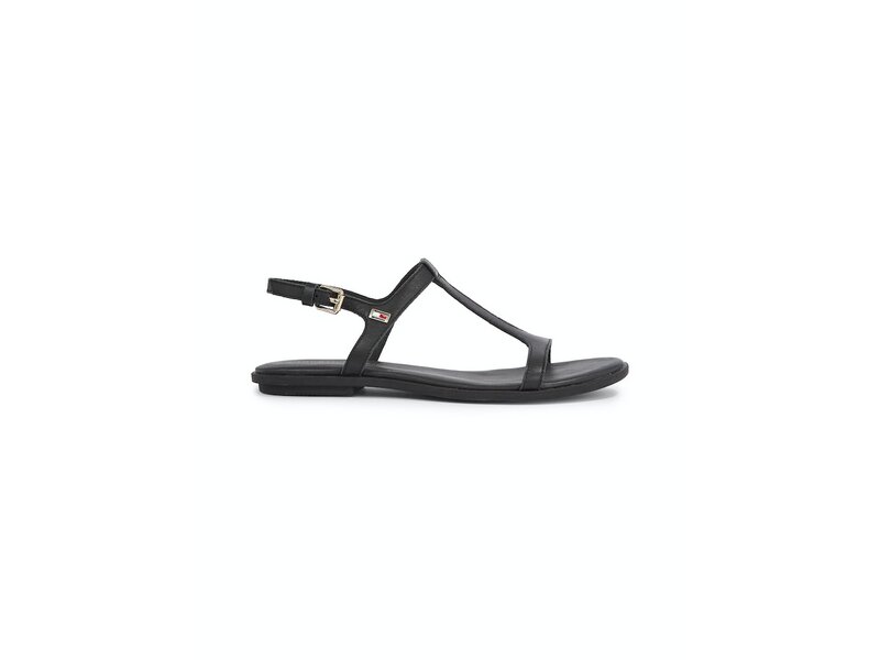 Tommy Hilfiger - Th Flat Sandal - FW0FW07930/BDS - Black 