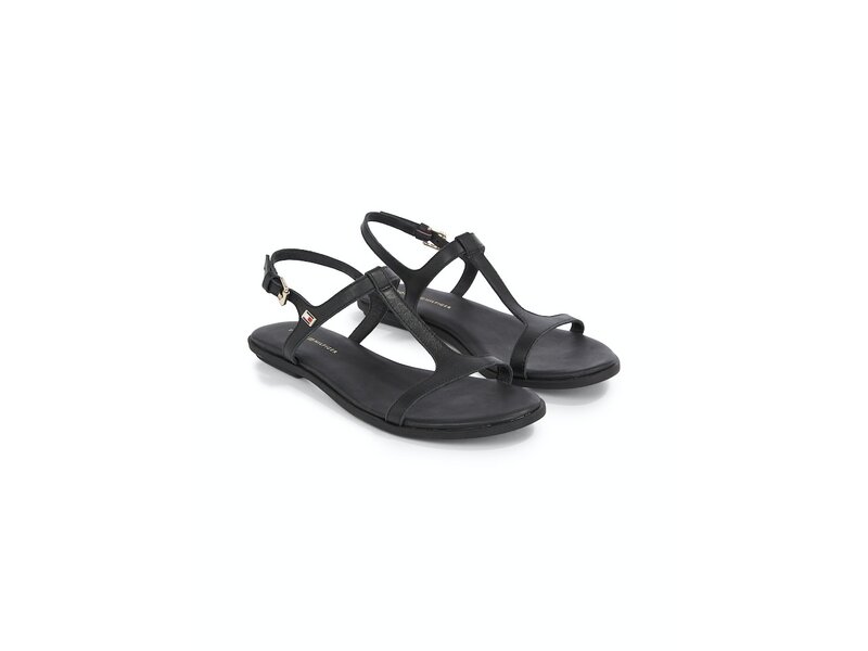 Tommy Hilfiger - Th Flat Sandal - FW0FW07930/BDS - Black 